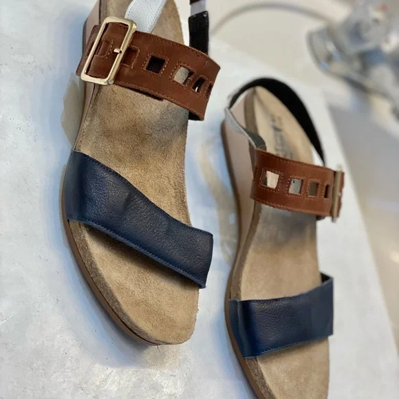 NAOT women’s Dynasty Wedge Sandals Size 41 US Size 10 NWOT New, never worn - Picture 9 of 10